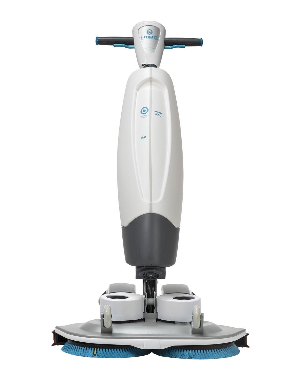 Kombiskurmaskin i-Mop XXL Pro med borstar för professionell golvrengöring