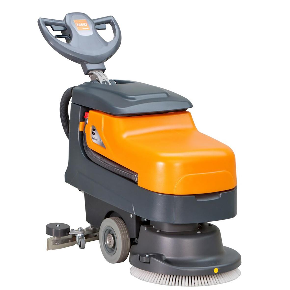 Kombiskurmaskin Taski Swingo 455 B BMS 7518367 med orange och grå färg