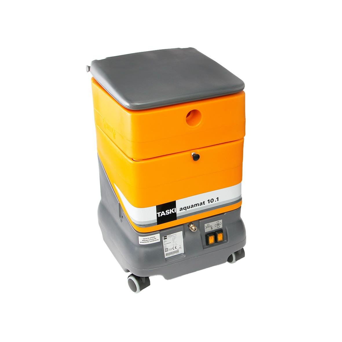 Spray-Extraktionsmaskin Taski Aquamat 10.1 i orange och grå färg