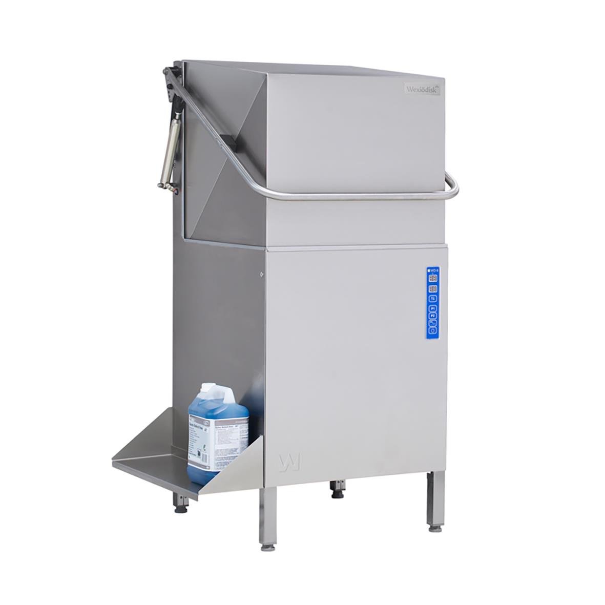 Huvdiskmaskin Wexiödisk WD-6 i rostfritt stål med kontrollpanel och handtag