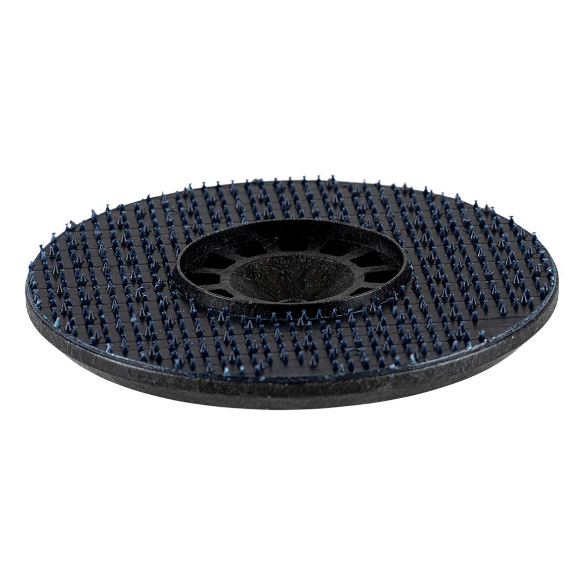 Rondellhållare Wetrok Bolero 180mm 7 tum, rund svart hållare med blå borst för moppar