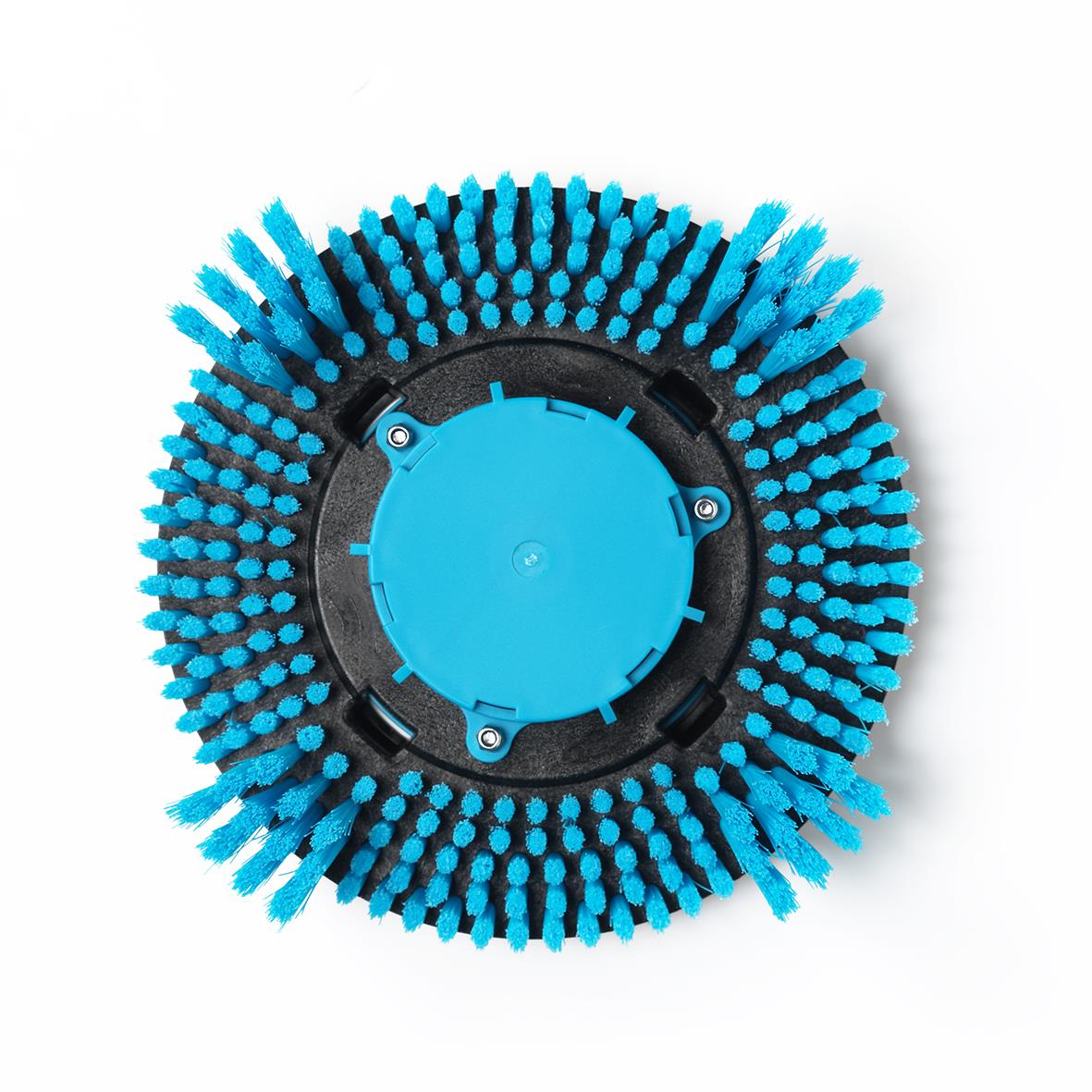 Rondellhållare i-Mop XXL med blå borst och svart centraldel