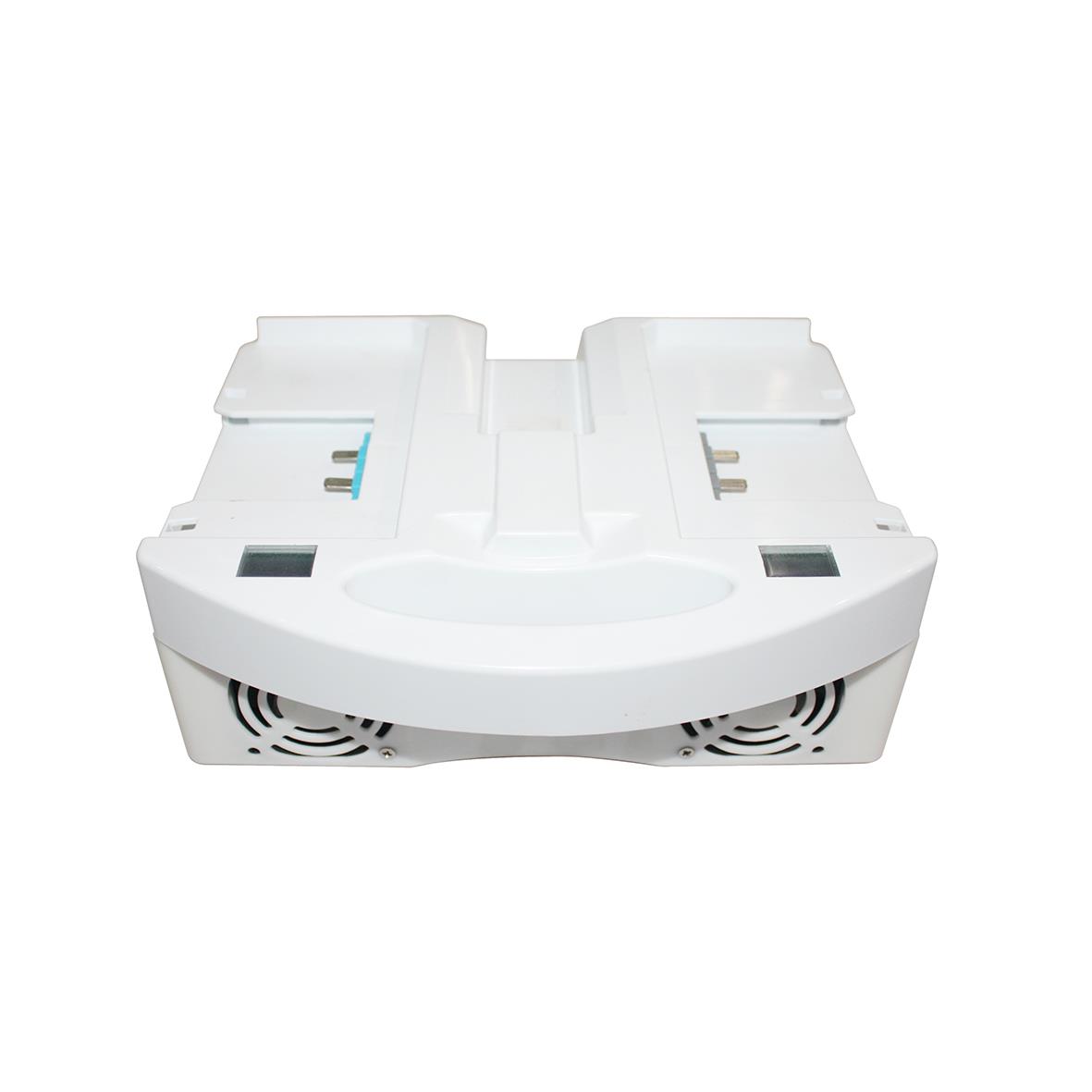 Snabbladdare I-Charge 9 EU med två laddutgångar och ventilationshål