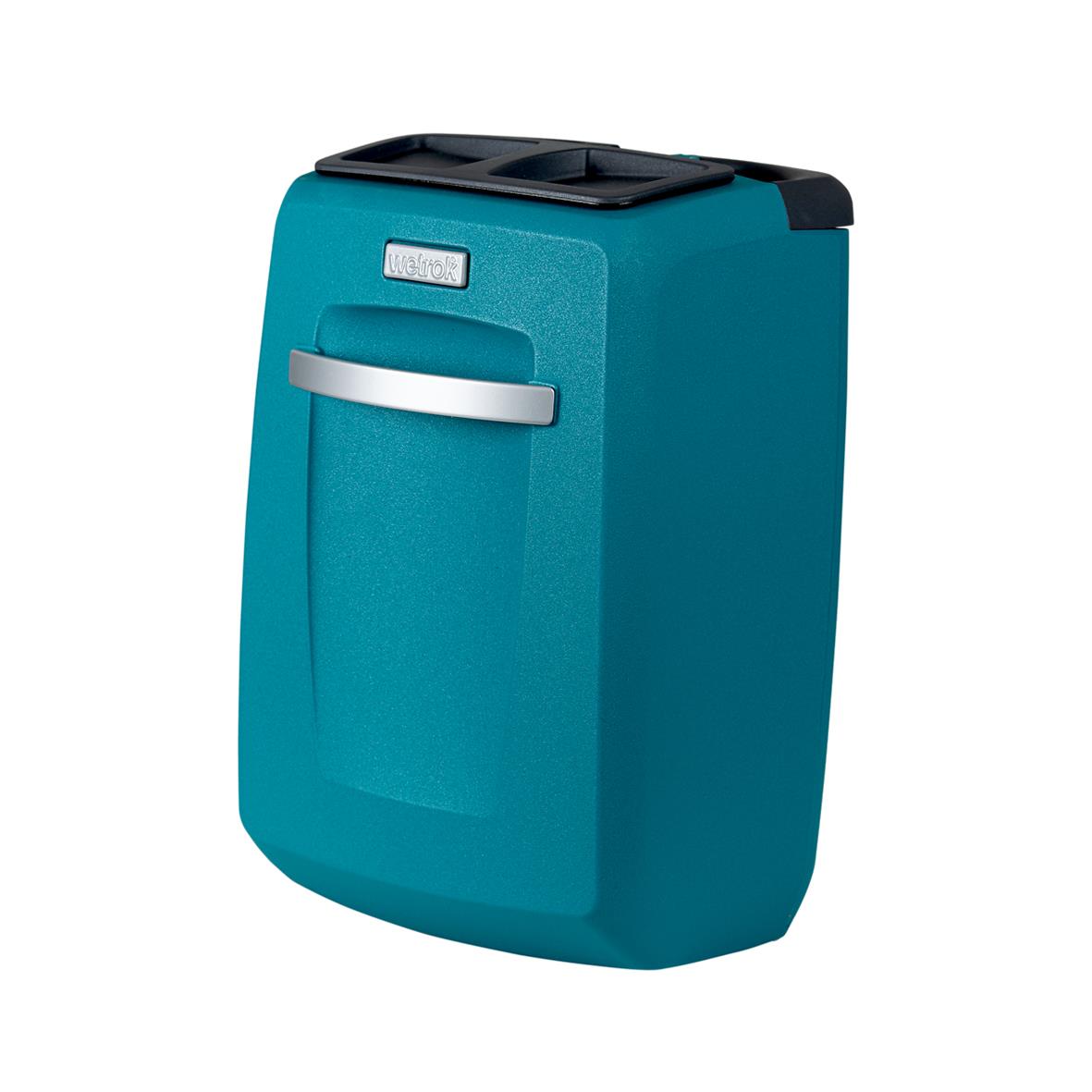 Blå tankset Wetrok Bolero med smuts- och renvattentank på 10L