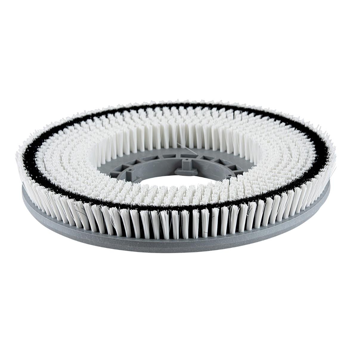Skurborste Wetrok PP Standard Delarge cirkulär borste med vita och svarta borst
