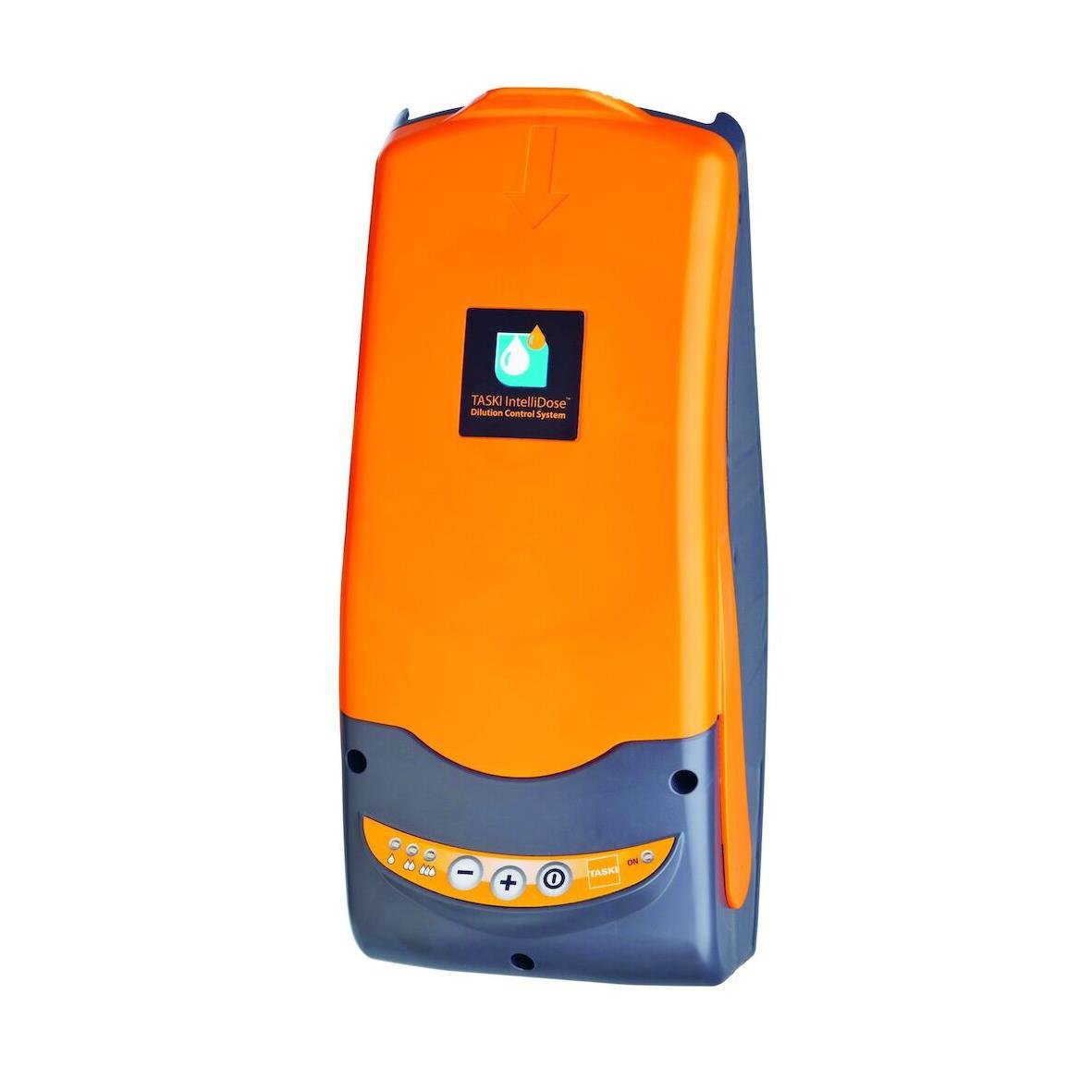 Dosering Taski IntelliDose för Swingo 2500 i orange och blå färg