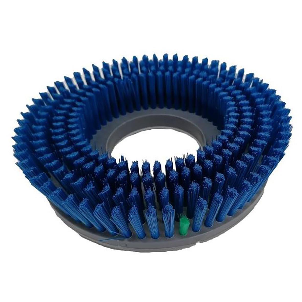 Skurborste Wetrok Mambo PET 22 i blå färg med borst och gummigrepp