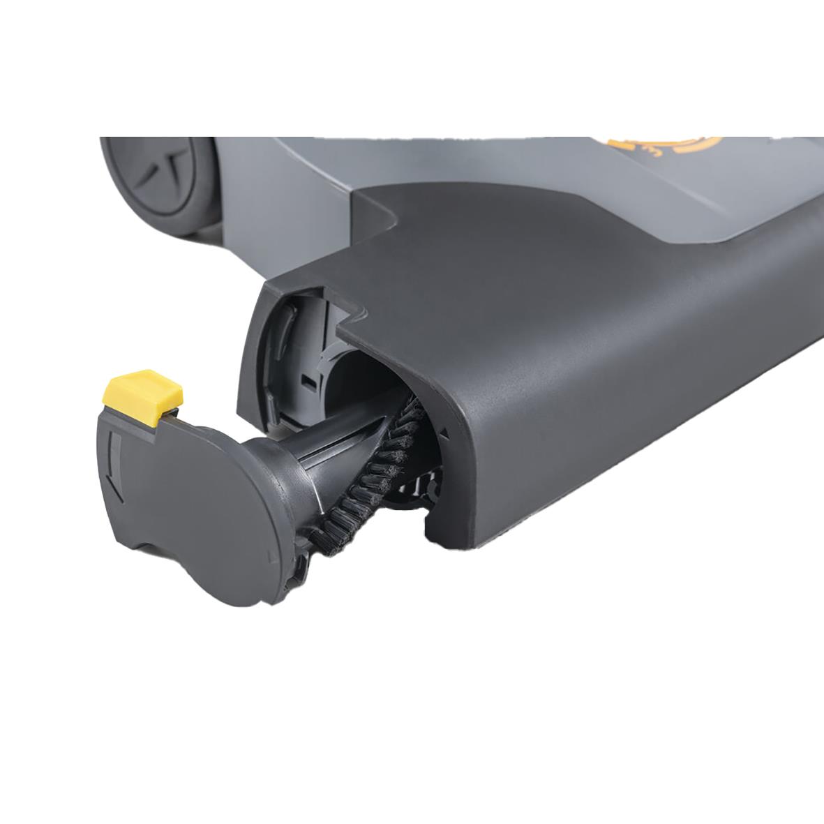 Cylinderborste Taski Aero UP 38cm, svart borste i maskinens öppning