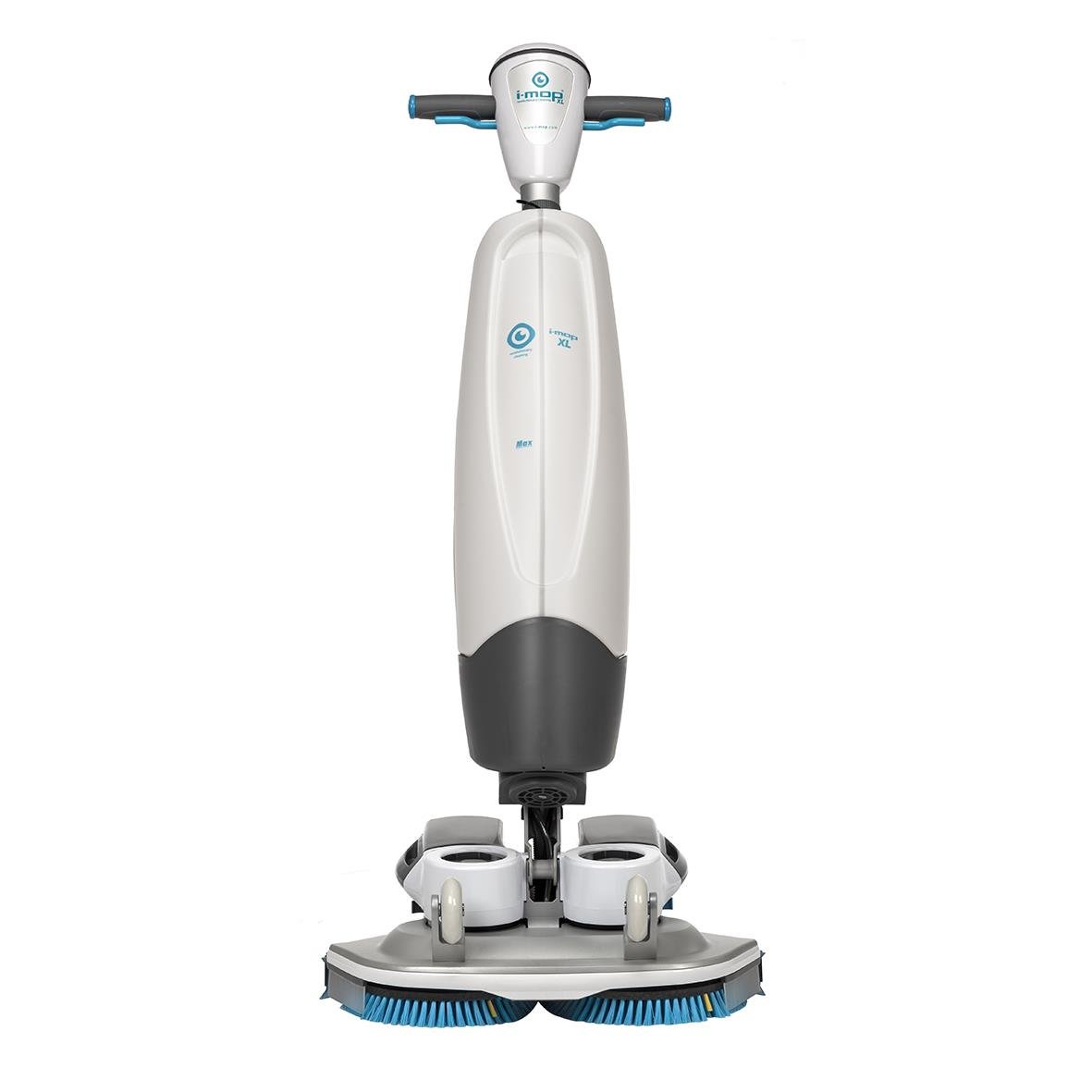 Kombiskurmaskin i-Mop XL Plus med borstar för rengöring