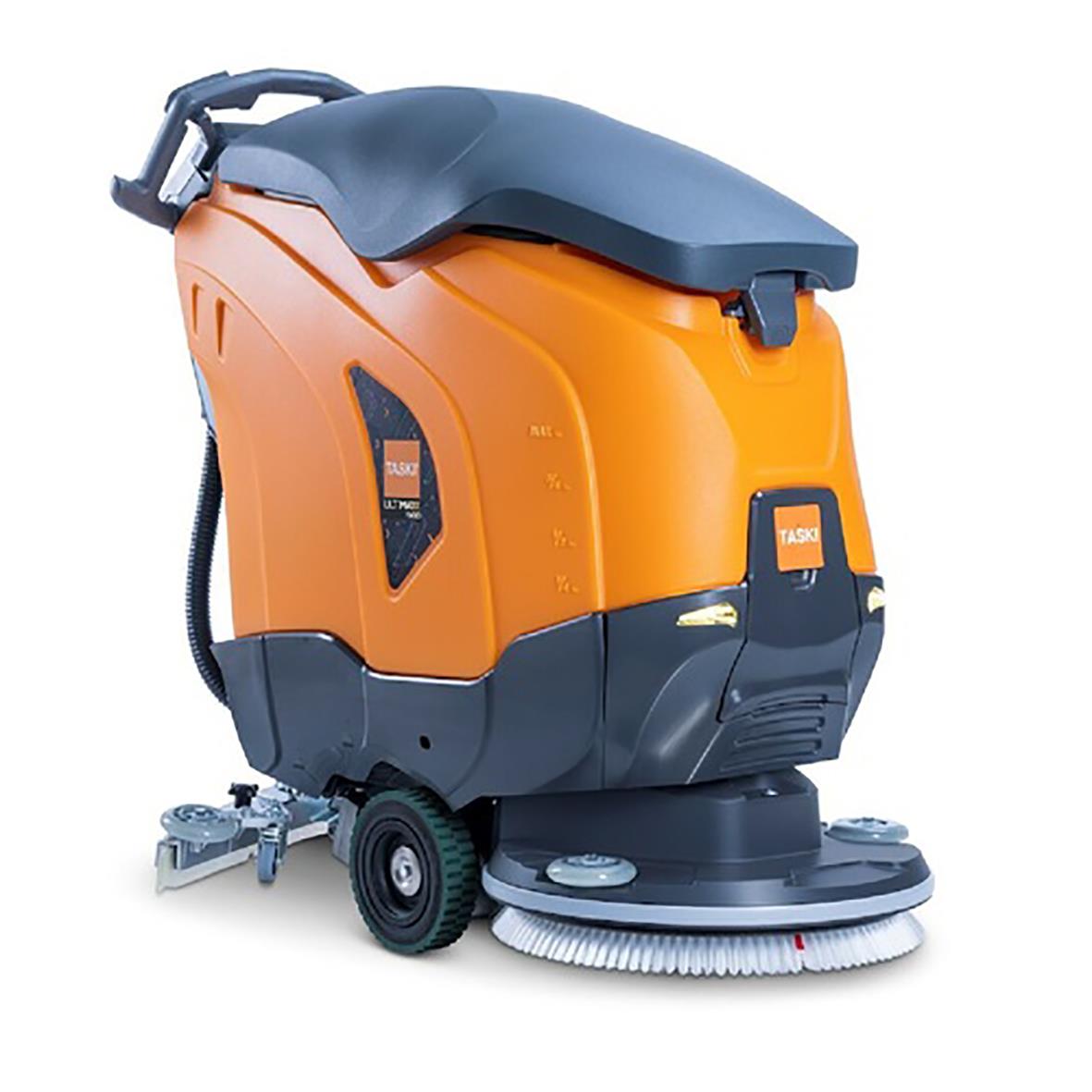 Kombiskurmaskin Taski Ultimaxx 1900 SD50 Perf BMS 13A EBU i orange och svart färg