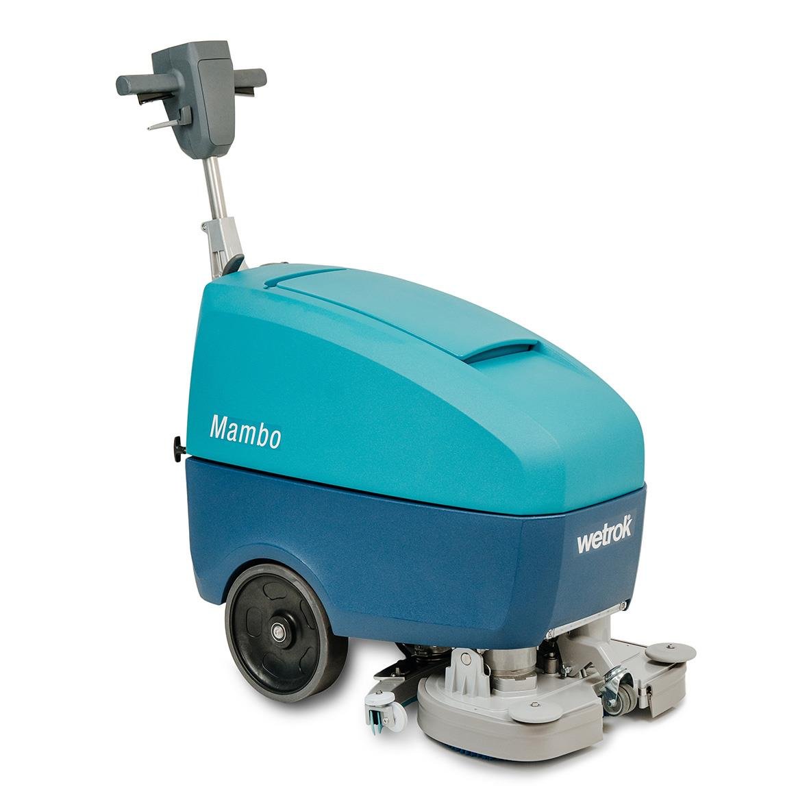 Kombiskurmaskin Wetrok Mambo Li-Batteri i blå färg
