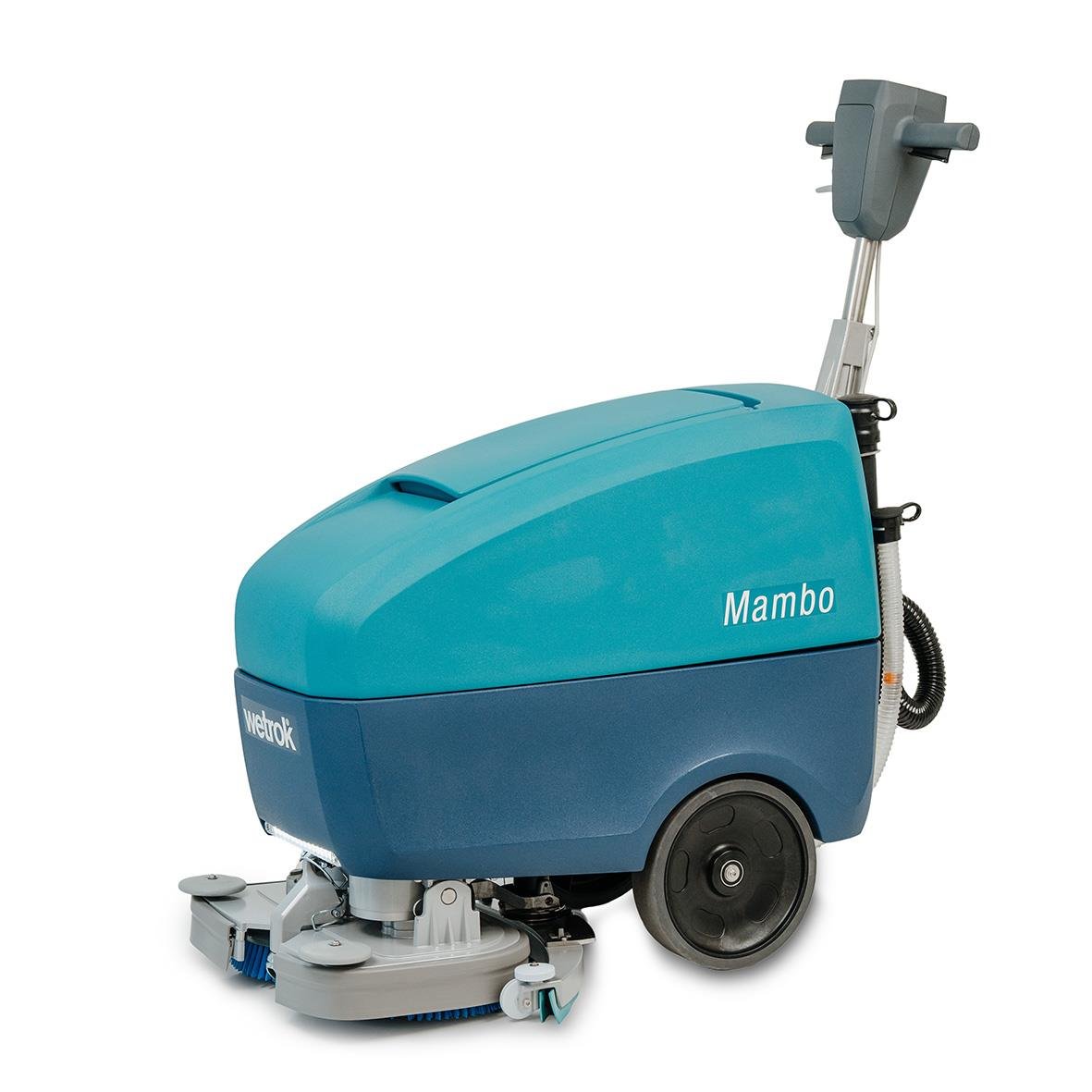 Kombiskurmaskin Wetrok Mambo Li-Batteri i blå färg