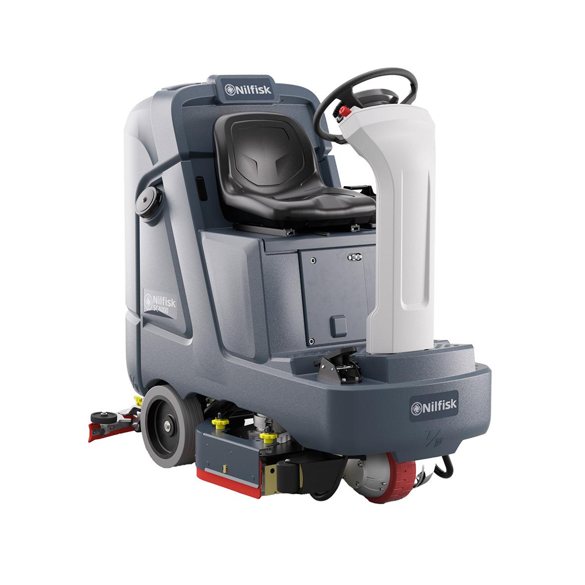 Kombimaskin Nilfisk SC4000 710C komplett med förarplats och styrning