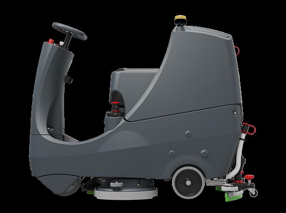 Kombimaskin Åkbar Numatic CRL8072 med batteri och borstar