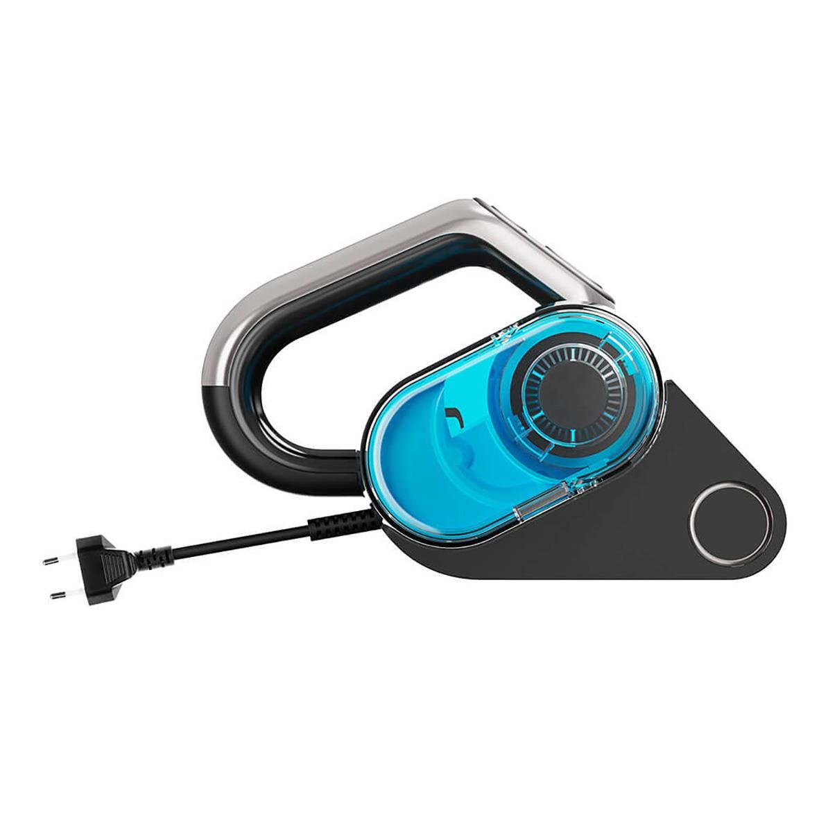 Madrassrengörare Black+Decker 400W med blå och svart design