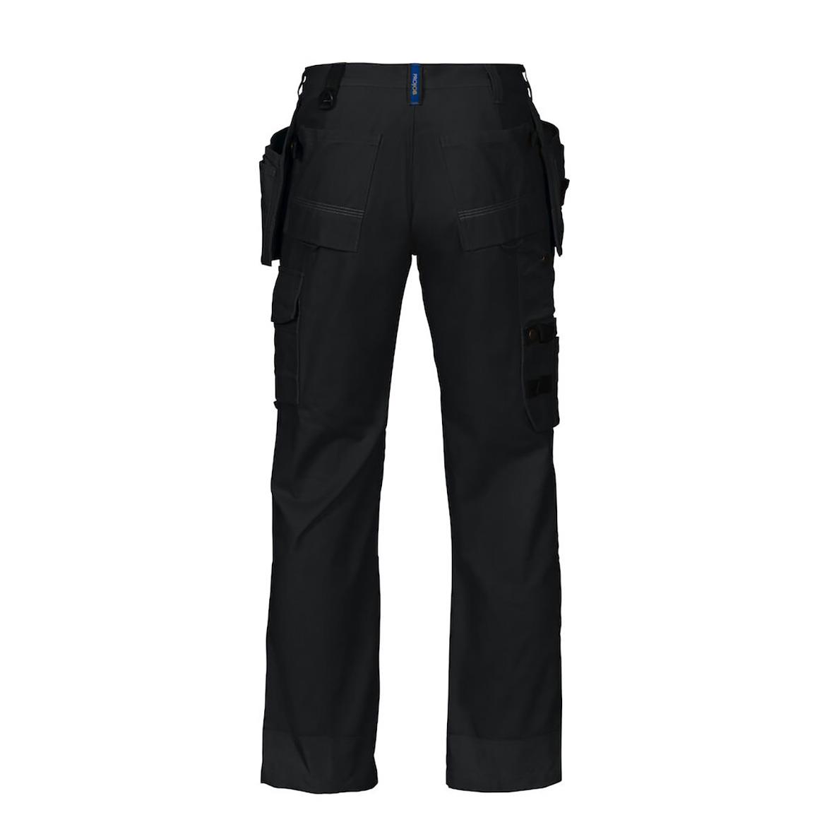 Svarta hantverksbyxor Projob 5501 i 100% bomull C48