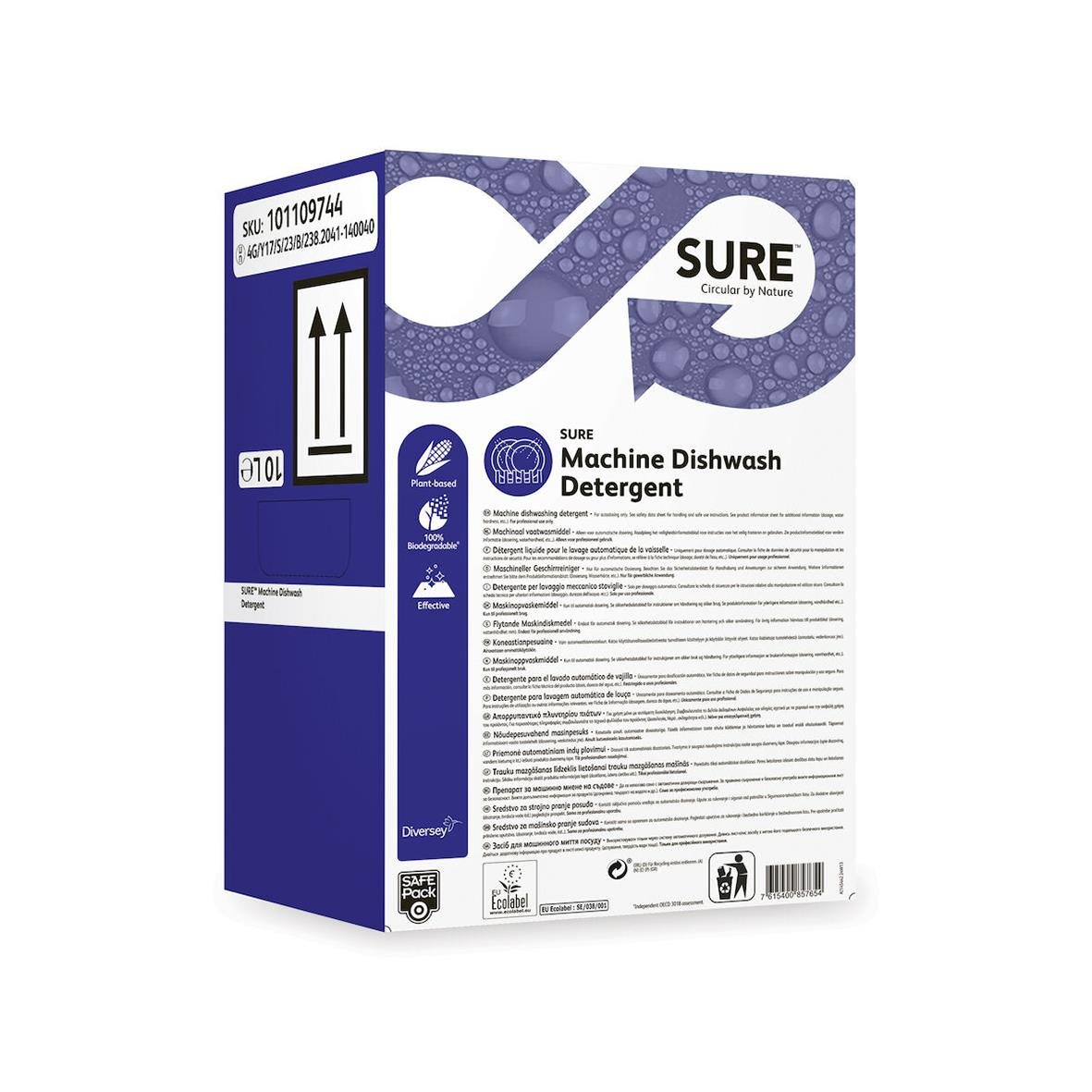 Diversey Sure maskindiskmedel W3255 10L för maskindisk