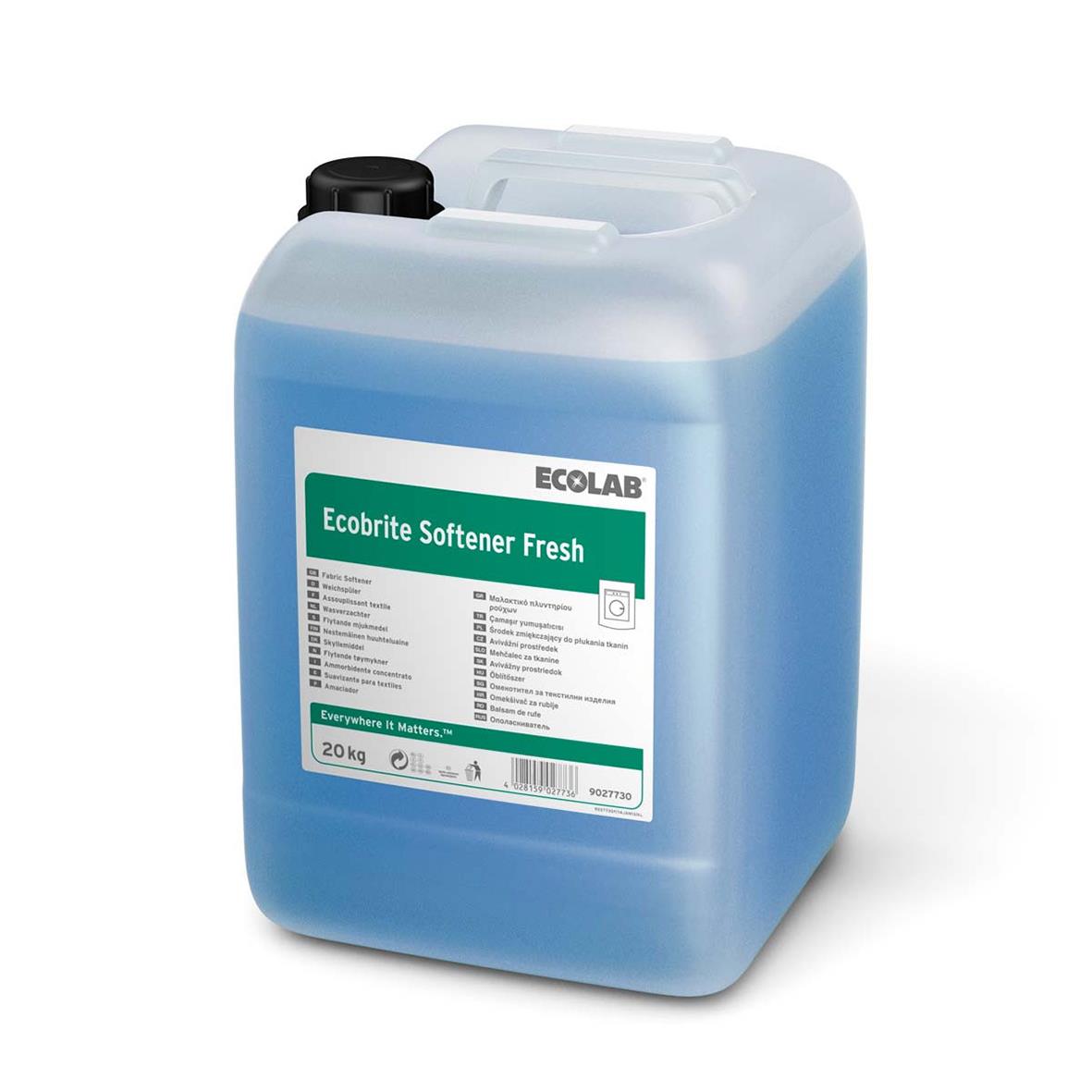 Sköljmedel Ecolab Ecobrite Softener Fresh 20kg