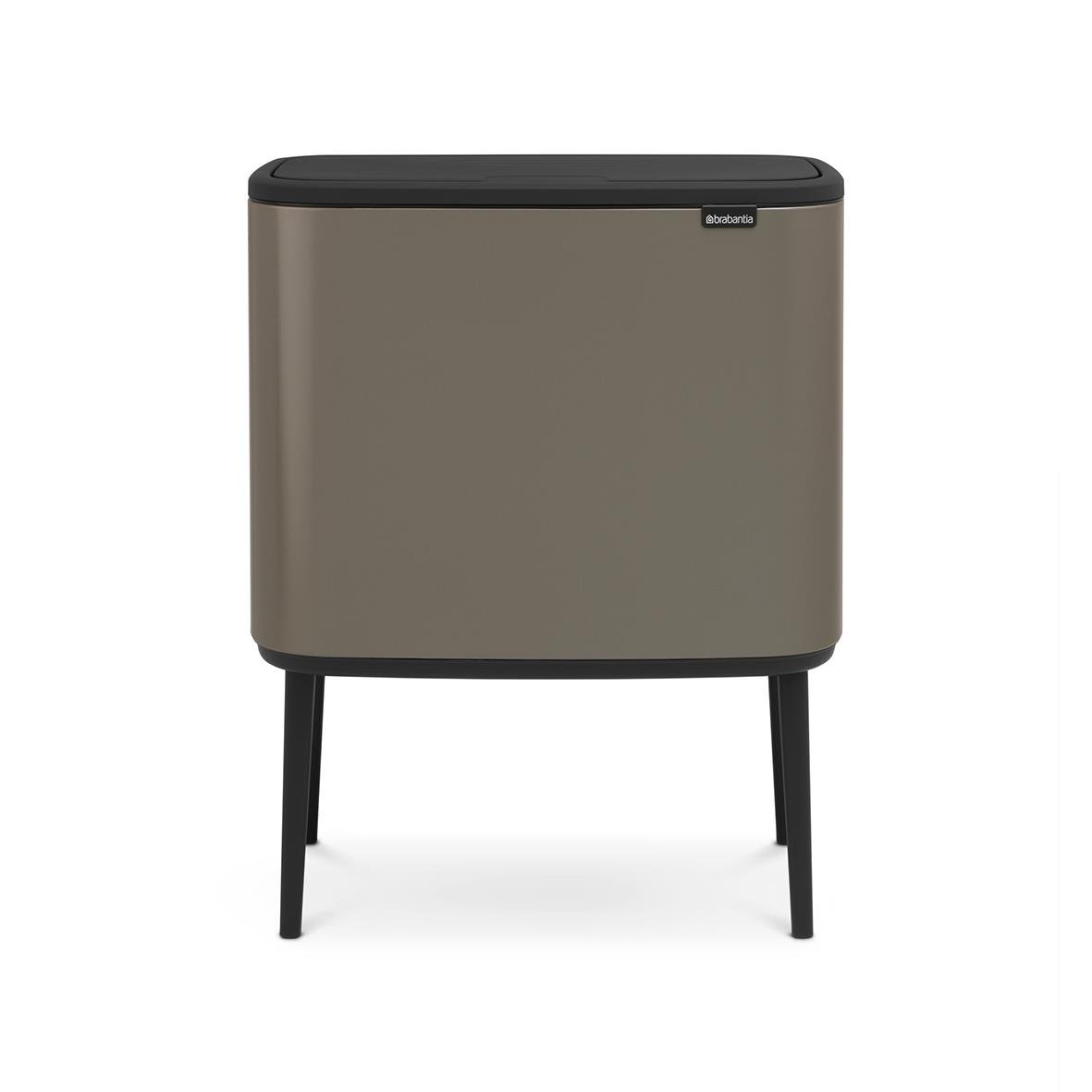 Papperskorg Brabantia Bo Touch Bin Platinum 3x11L