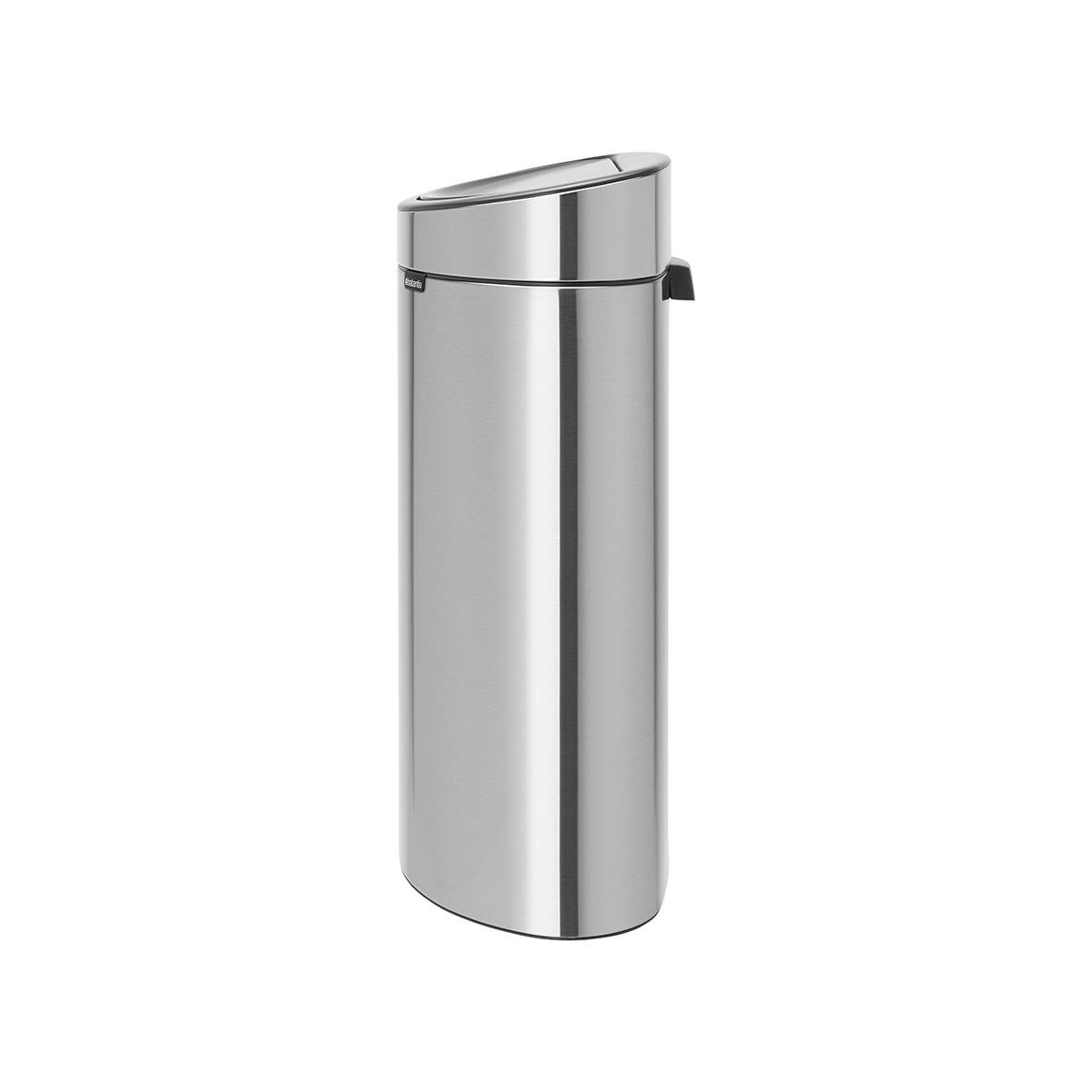 Papperskorg Brabantia Touch Bin New mattborstat stål 40L 57010043_2