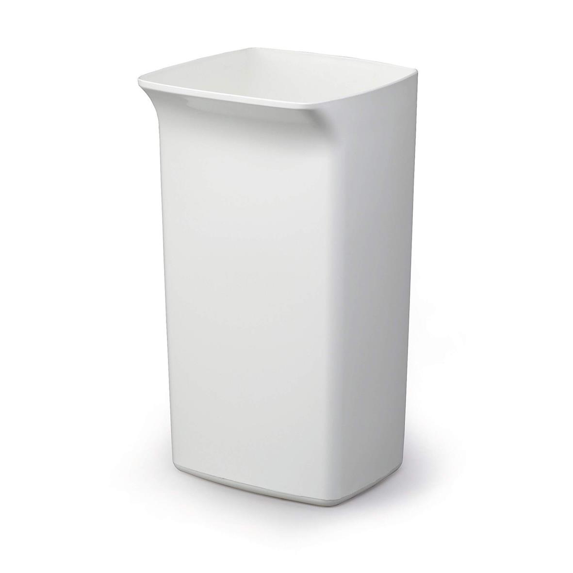 Vit papperskorg Durable Durabin Square 40L