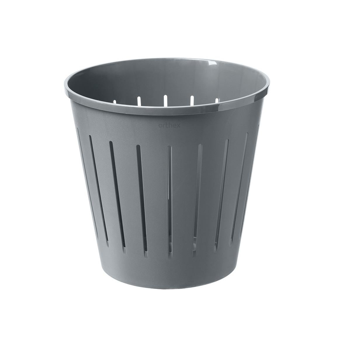 Grå papperskorg Orthex Recycle Stengrå 15L