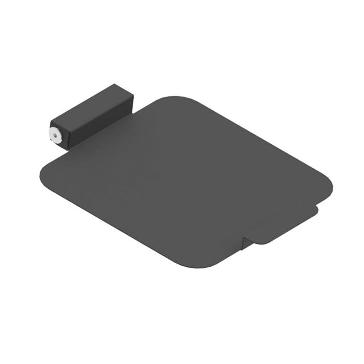 Svart lås till sorteringskärl station och modulär system