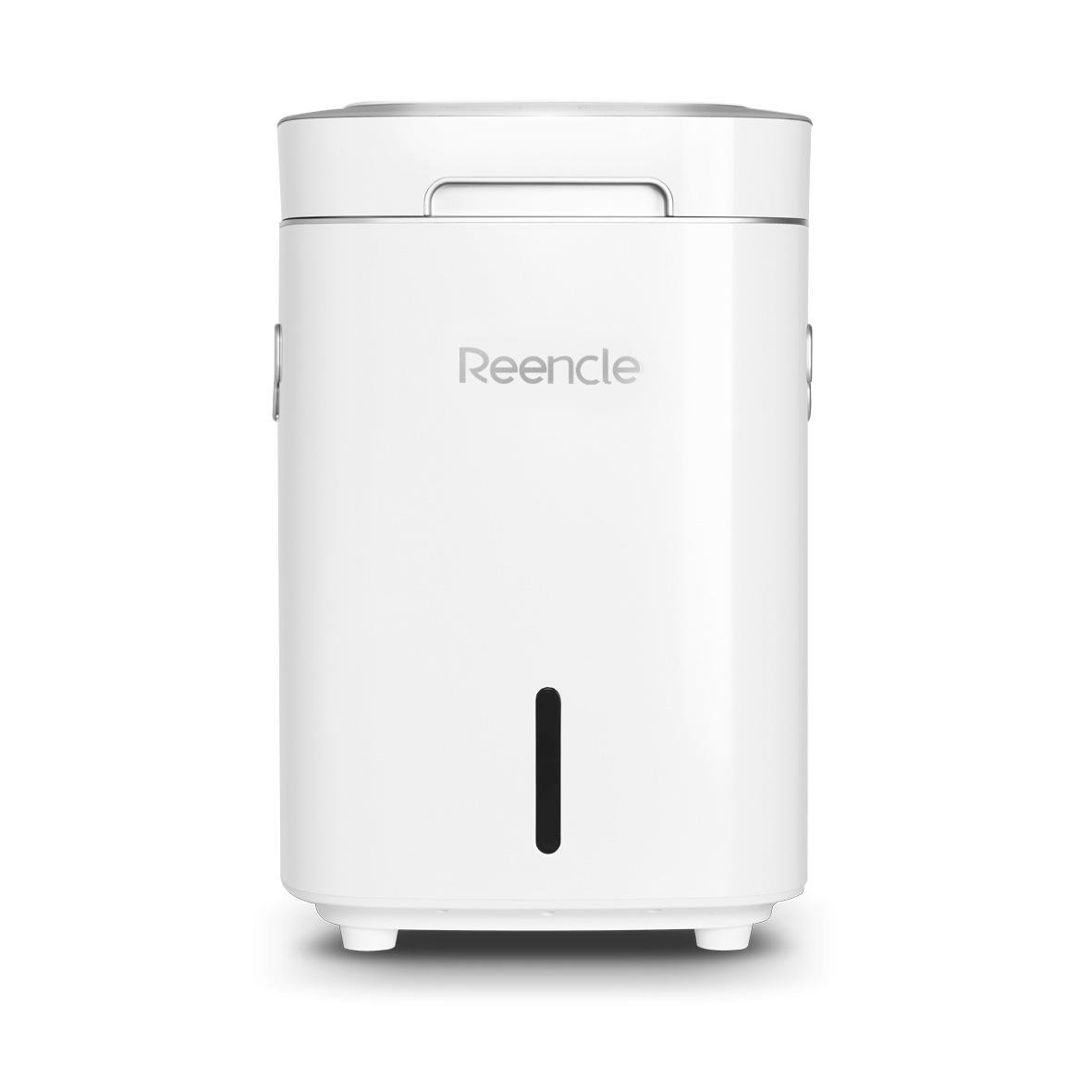 Vit kompostbehållare Reencle Prime Vit med lock och indikator