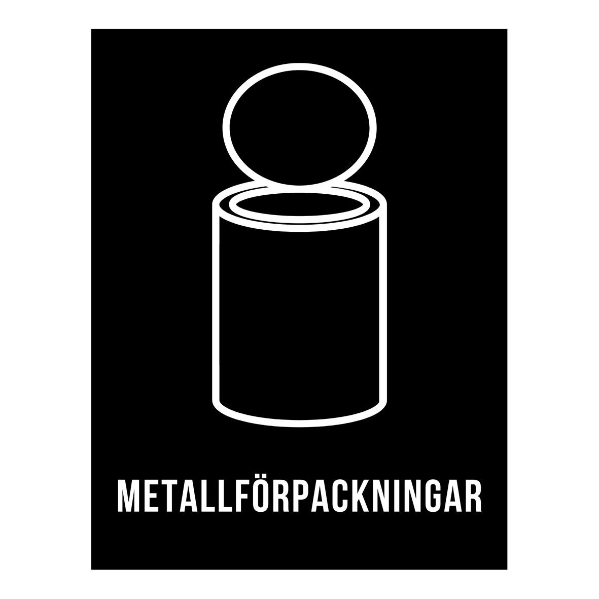 Dekal Nordex Självhäftande Metall