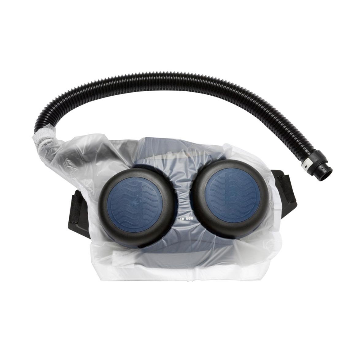 Stänksskydd Sundström till SR 500 Transp med andningsslang och skydd för hörselkåpor