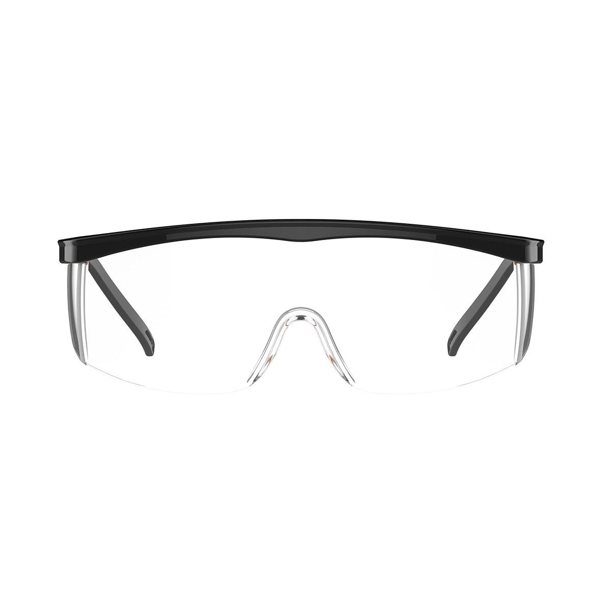 Skyddsglasögon Guardio 1001730 Grå med transparent lins och svart ram