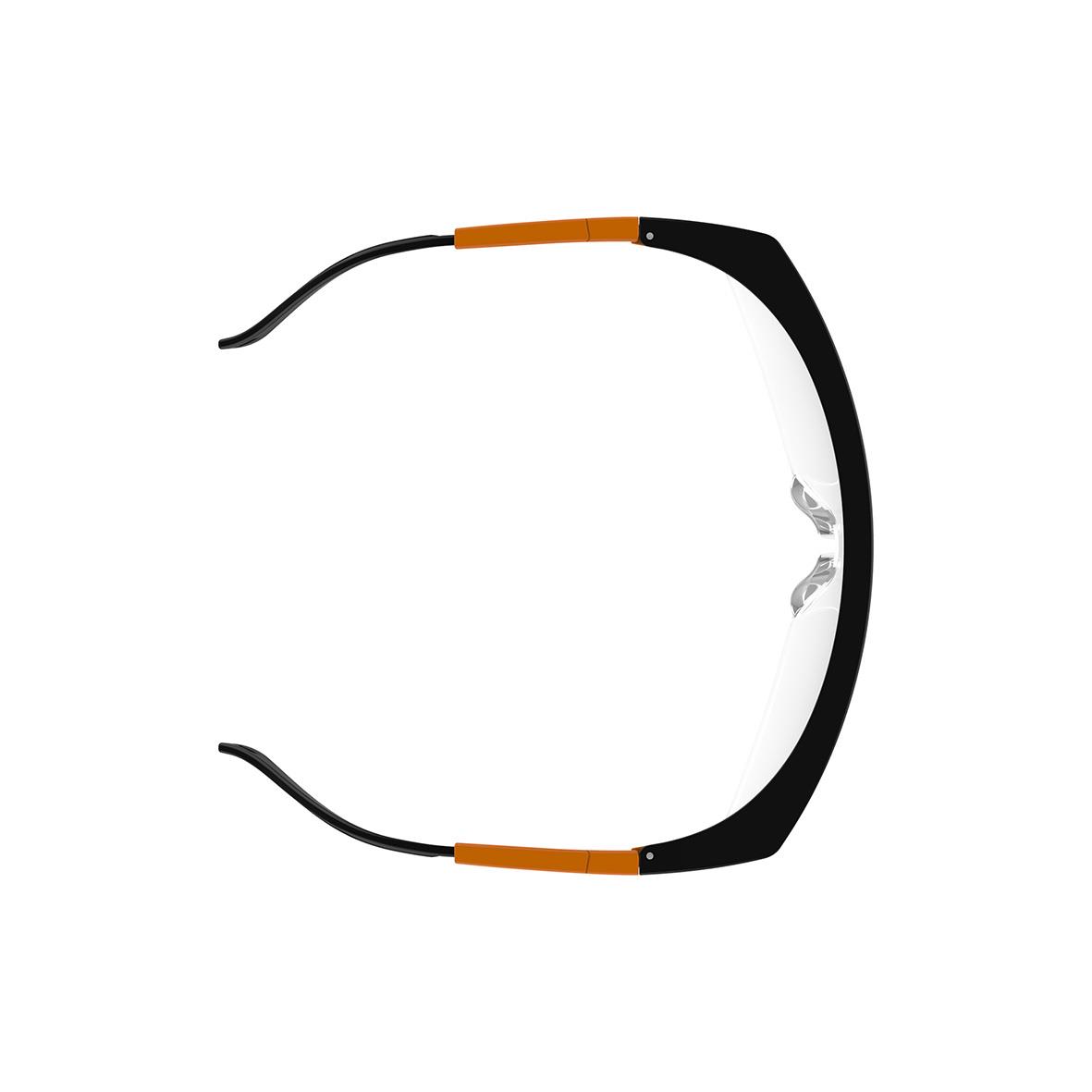 Skyddsglasögon Guardio 1001730 i grå med svarta och orange detaljer