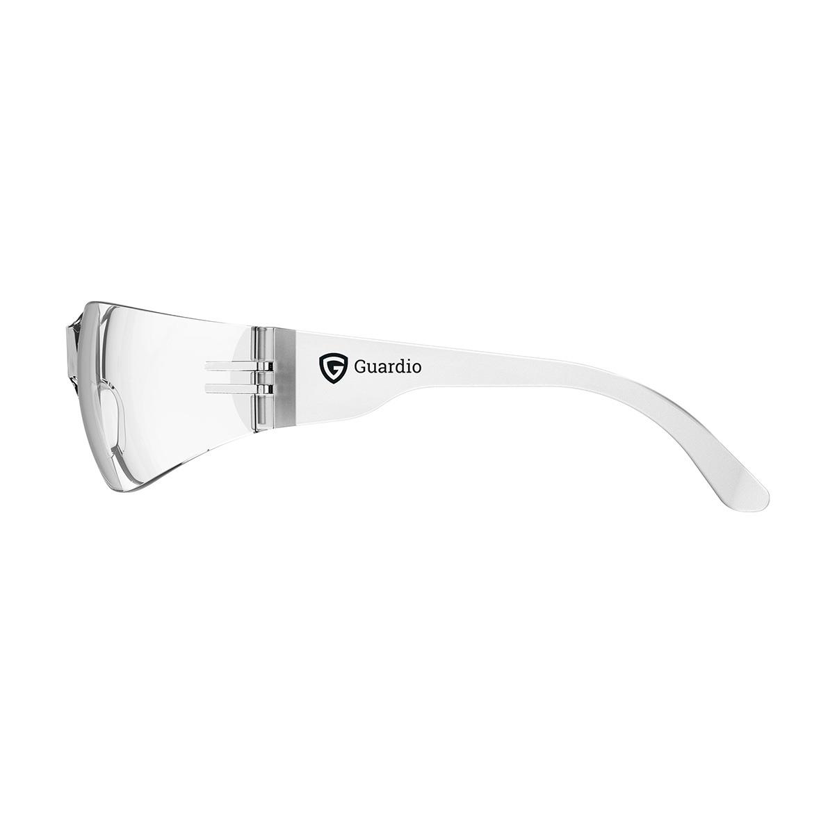 Skyddsglasögon Guardio 1001732 i grå med transparent lins