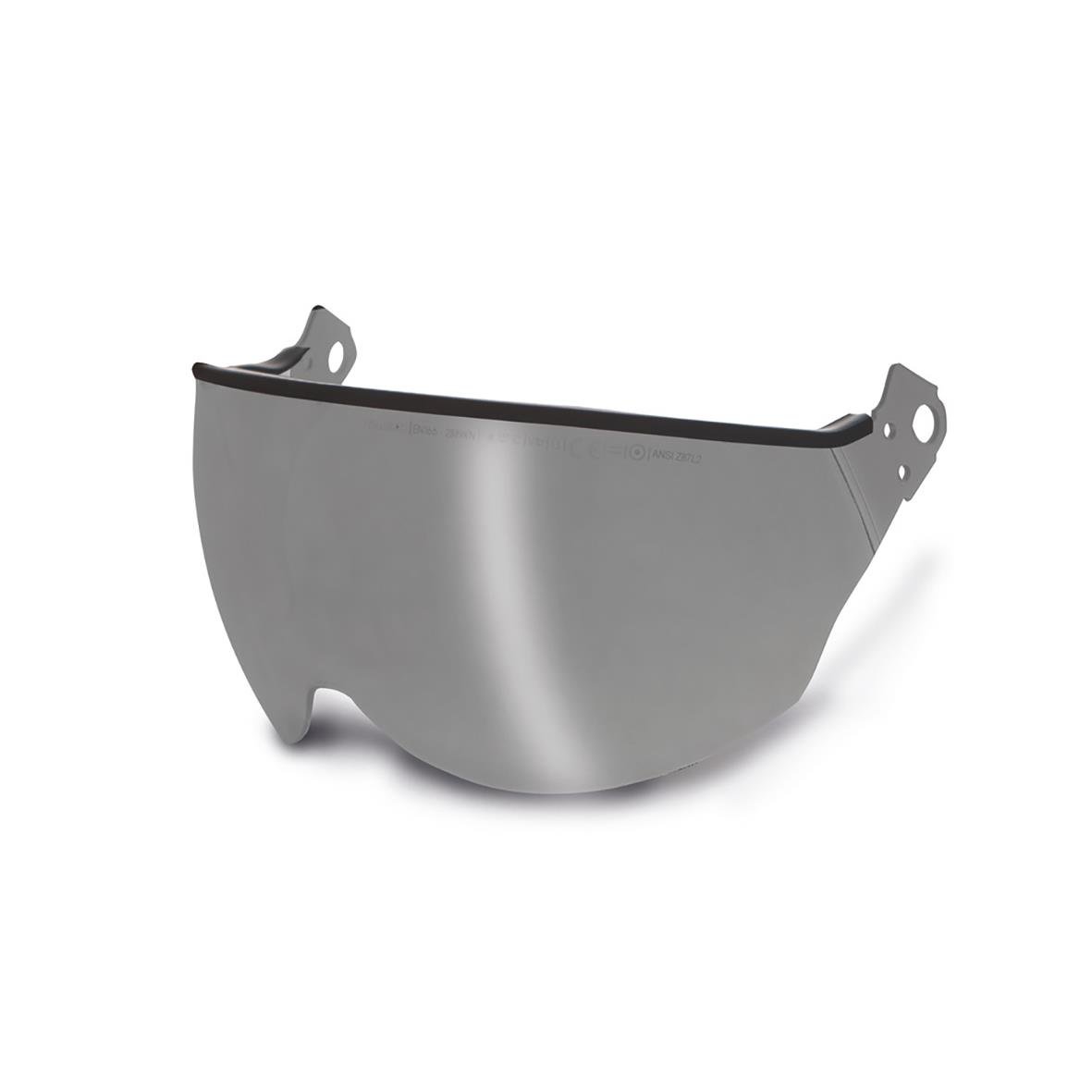 Rökfärgat visir Kask V2 Plus med svart kant