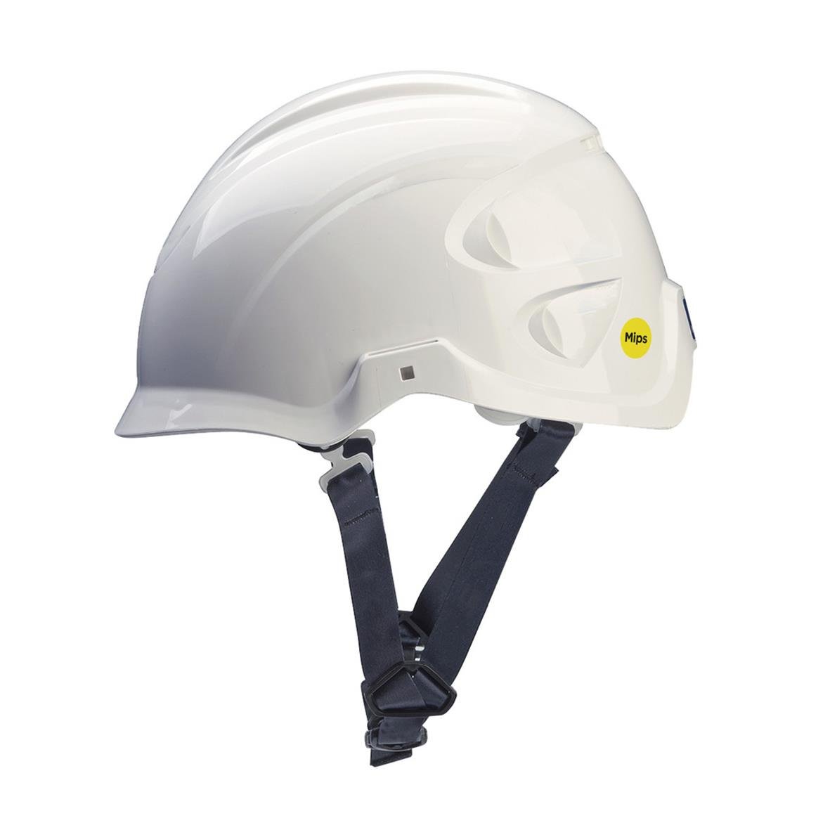 Vit ventilerad skyddshjälm Nexus Exceed Mips med justerbar storlek 52-64 cm