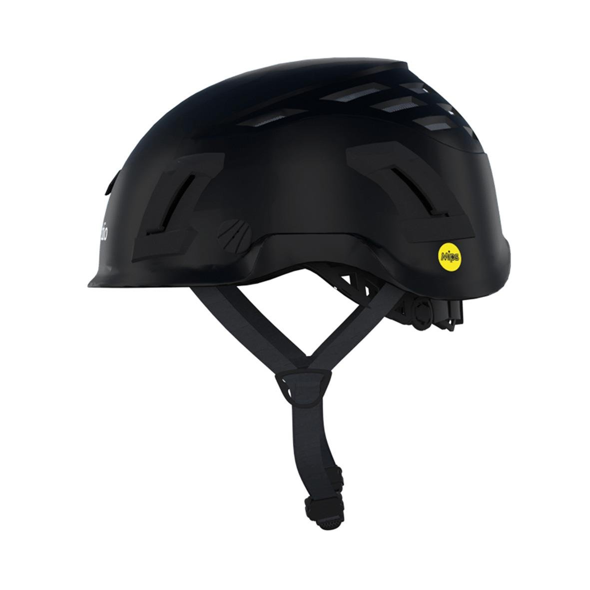 Svart skyddshjälm Guardio Armet med justerbart hakband