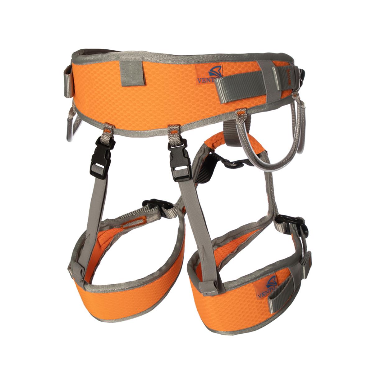 Klättersele Argon Toxic One Size i orange och grå färg