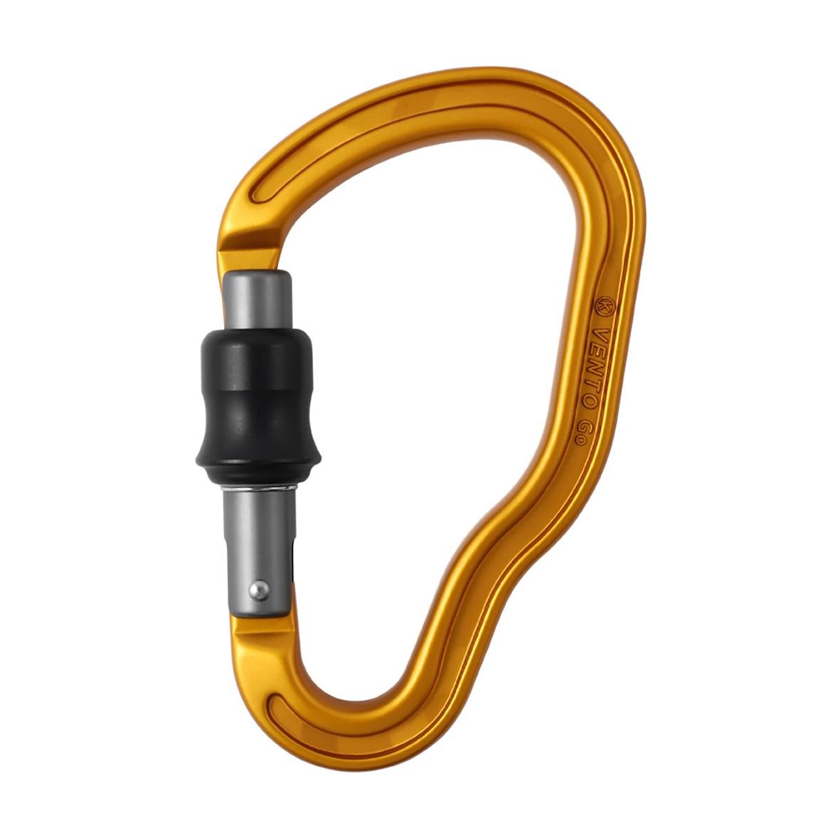 Gul låskarbin Goose automatisk skjutlås med karbinhake