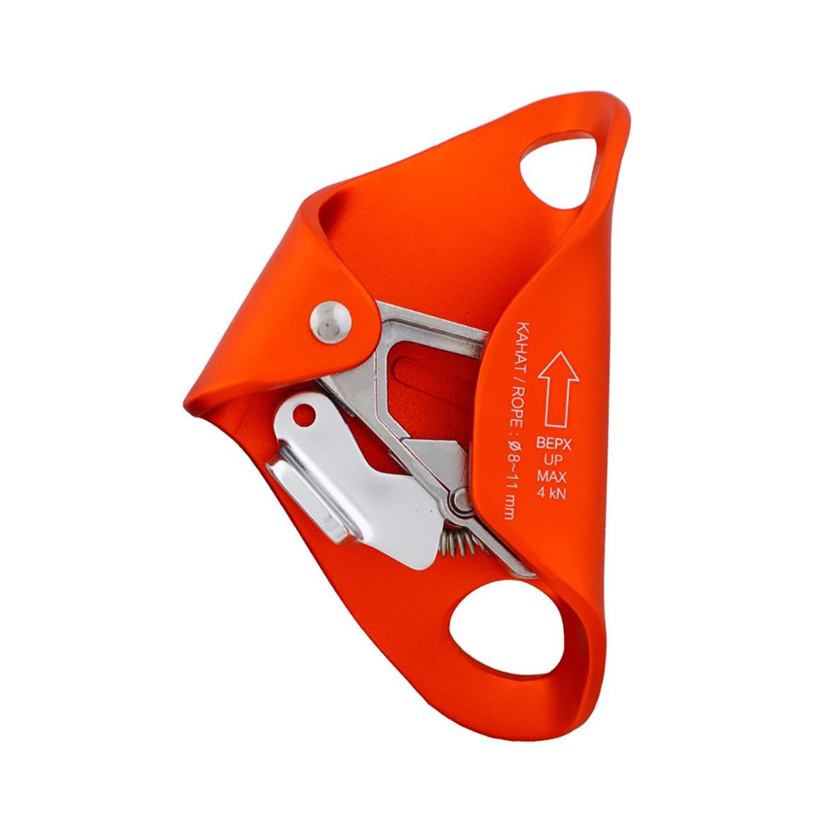 Orange repklämma Croll för bröstsele med metalldel och anvisningar