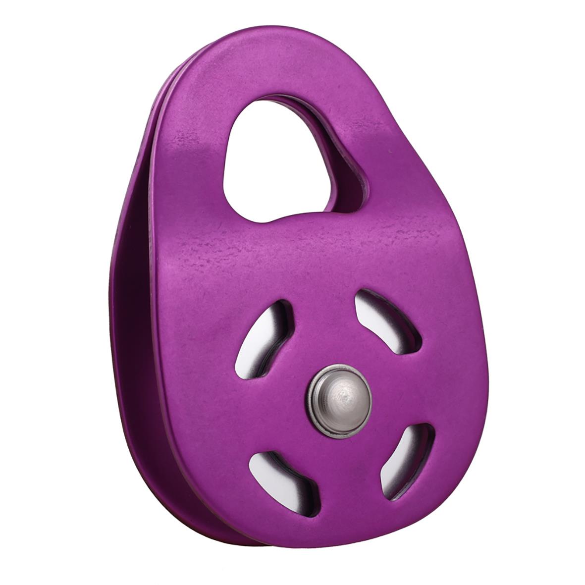 Lila reprulle Uno 36 med hål och metallknapp