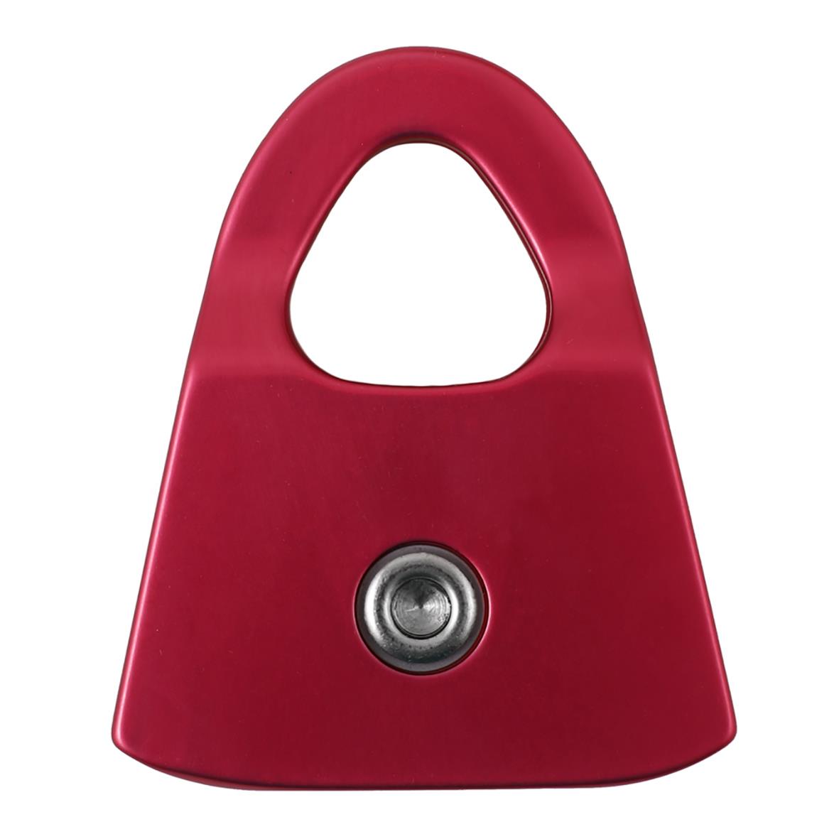 Röd Repblock Solo V2 lås med ögla och knapp