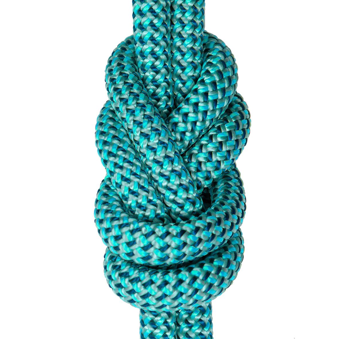 Blå rep med dynamiskt mönster, 7,9mm tjock, 50m långt