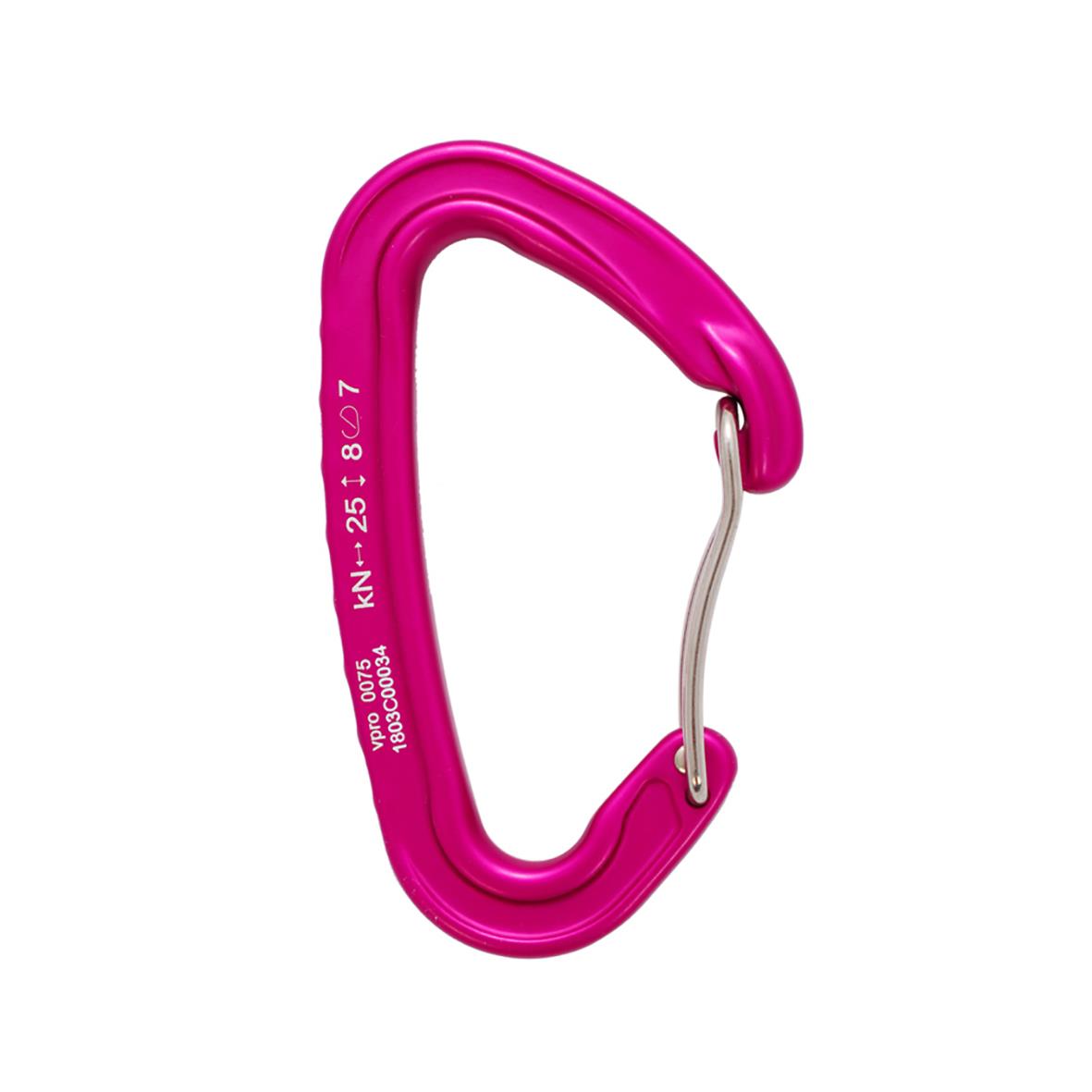 Lila låskarbin Light Grindvajer med silveröppning