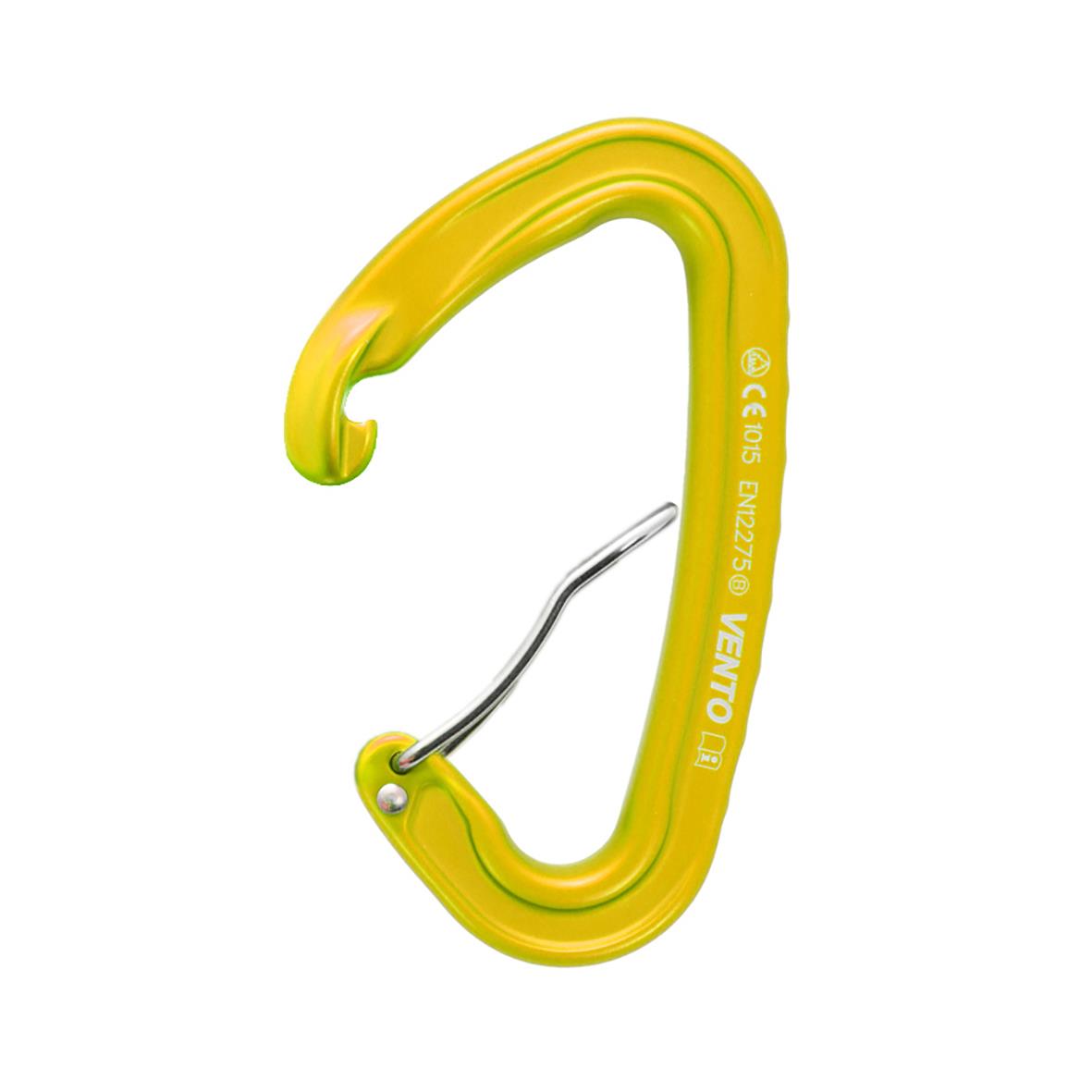 Gul låskarbin Light Grindvajer i plast med metallöppning