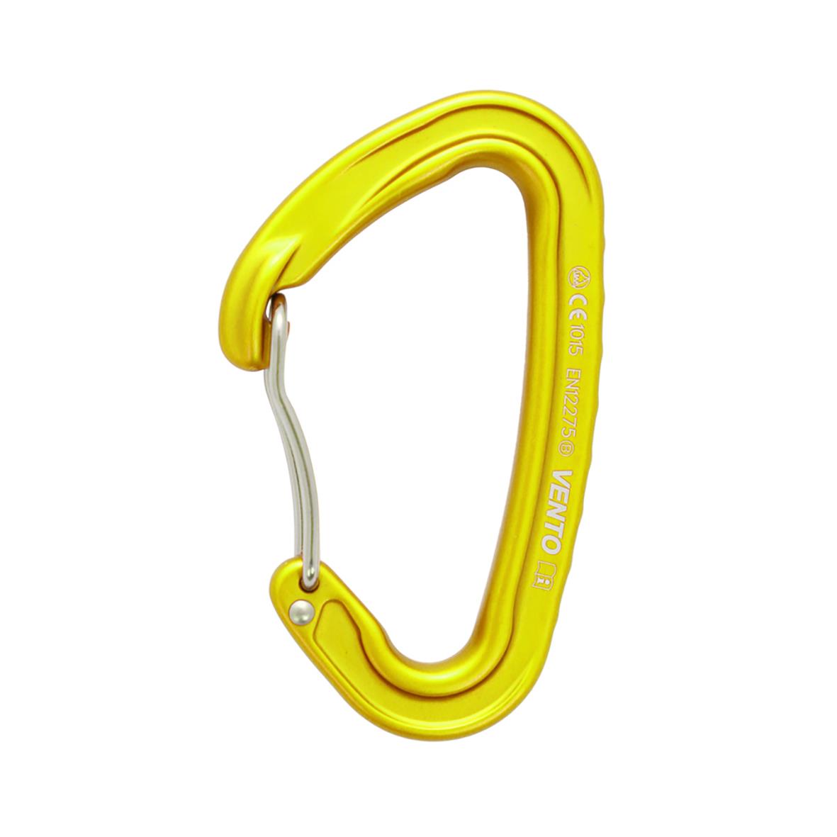 Gul låskarbin Light Grindvajer karbinhake