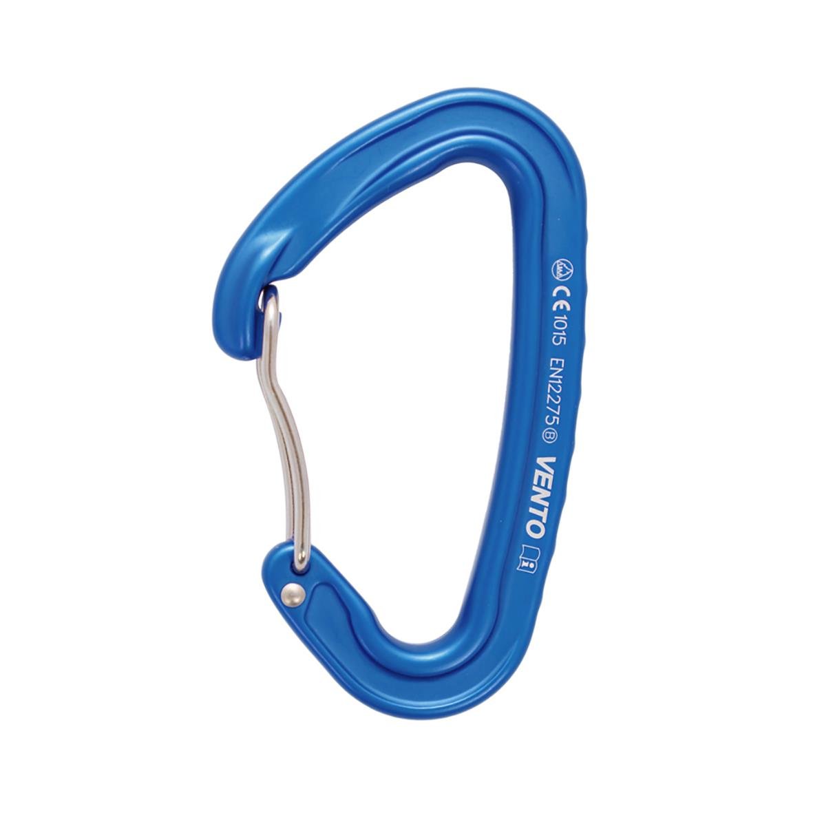 Blå låskarbin Light Grindvajer karbinhake