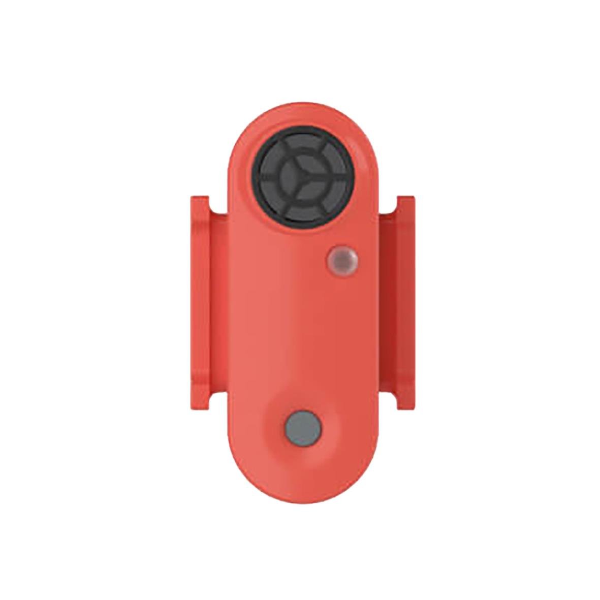 Fästingskydd Tickless Aktiv Korall i röd färg med knapp och indikator