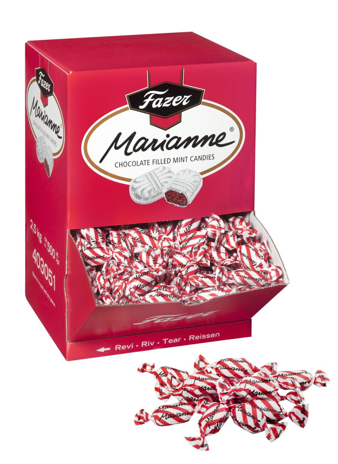 Choklad Fazer Marianne 2,5kg 60010408