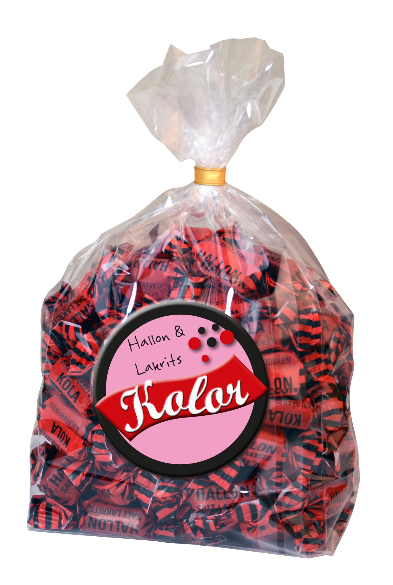 Kola Hallon/Saltlakrits 800g 60010495
