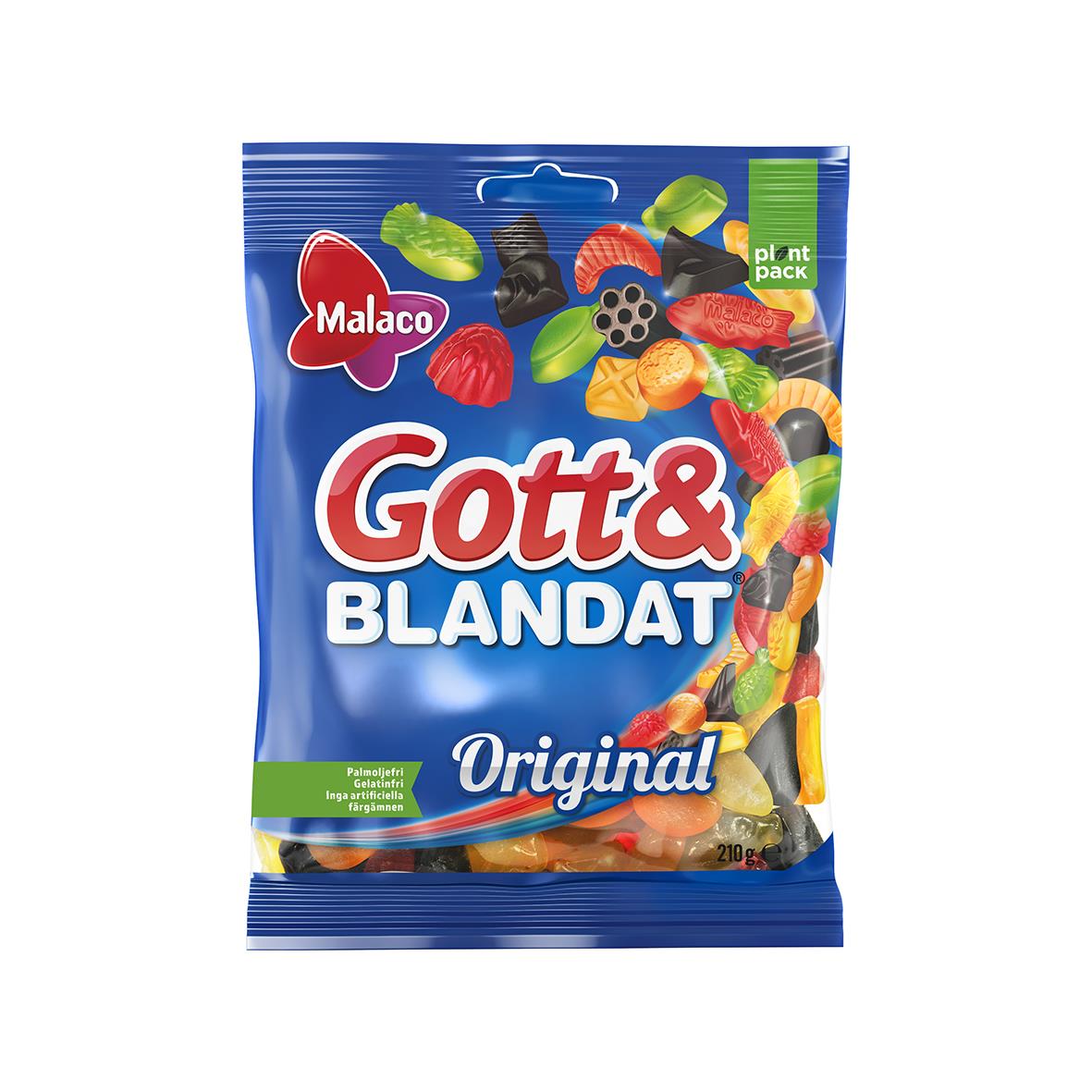 Godis Malaco Gott & Blandat 160g 60010711